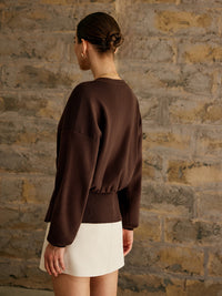 Damski Kardigan z Dekoracyjnym Guzikiem | Elegancki Sweter Damski