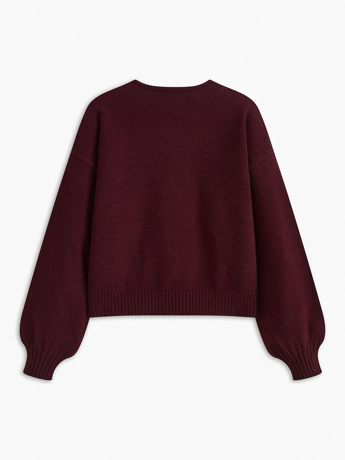 Sweter Damski z Kokardą i Rękawami Lantern | Stylowy Sweter Damski