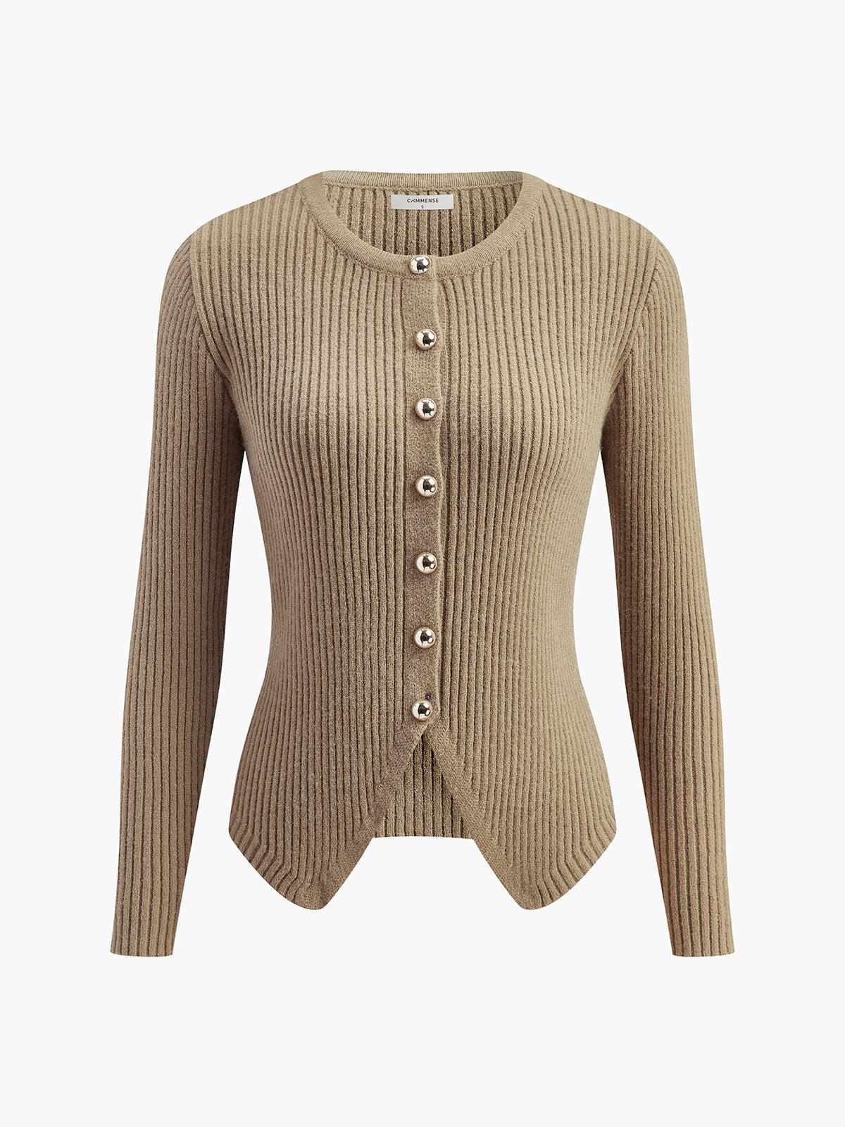 Damski Kardigan z Guzikami w Dopasowanym Kroju | Elegancki Sweter Damski