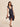 Damska Sukienka Maxi w Kropki z Koronkowym Wykończeniem | Elegancka Sukienka Damska