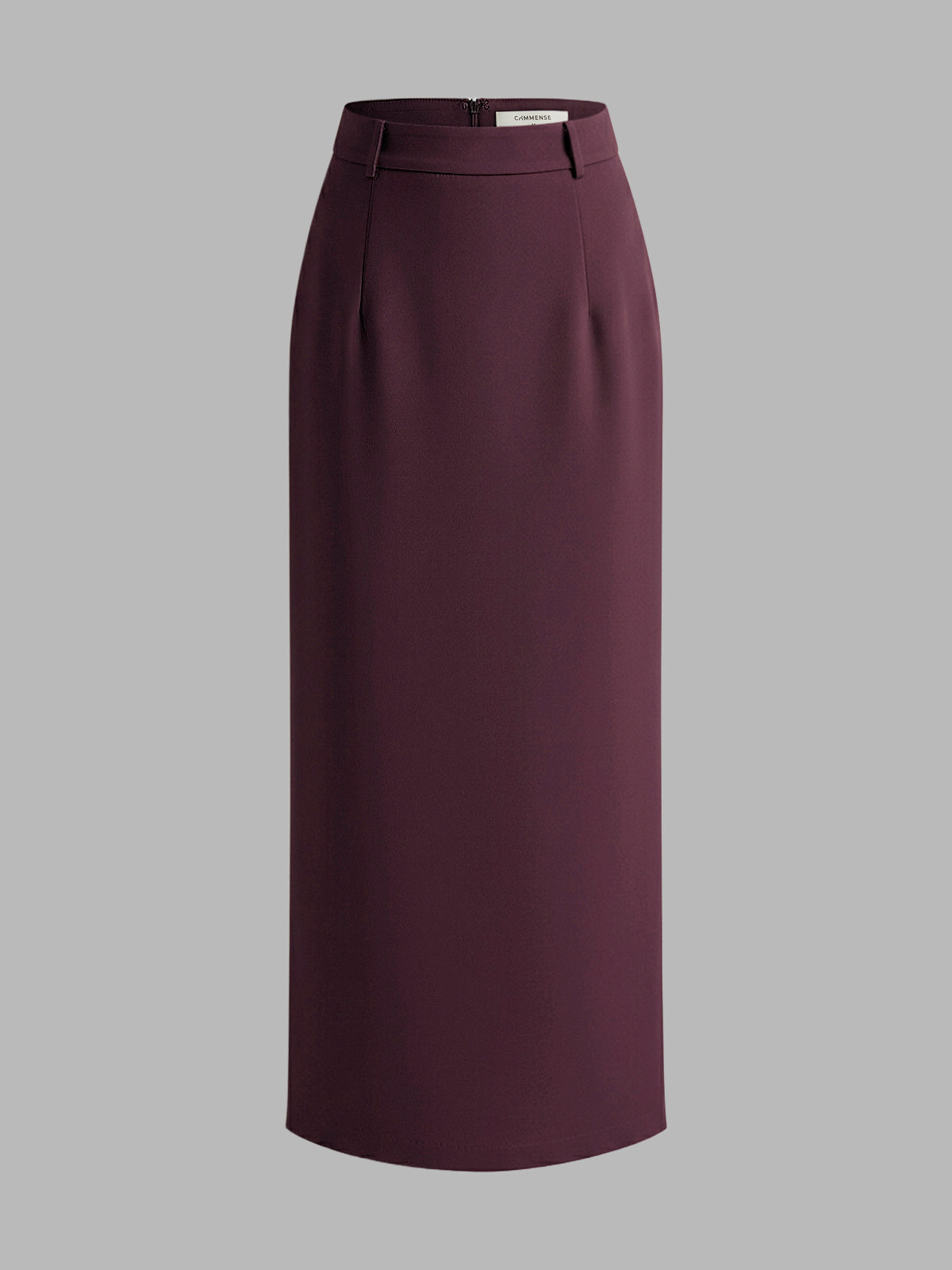 Długa Spódnica Maxi z Rozcięciem z Tyłu | Elegancka Spódnica Damska