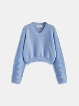 Damski Sweter z Dekoltem V | Elegancki Sweter Damski