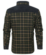 Męska Kurtka Przejściowa w Kratę na Wiosnę | Klasyczna Kurtka Męska