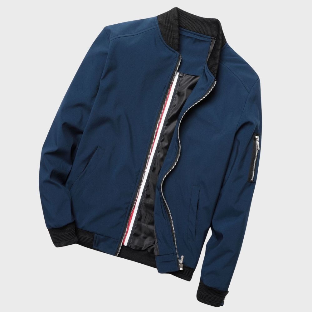 Kurtka Męska Bomber | Lekka Przejściowa | Nowoczesny Krój | Styl Casual i Smart