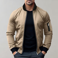 Kurtka Męska Bomber | Lekka Przejściowa | Nowoczesny Krój | Styl Casual i Smart