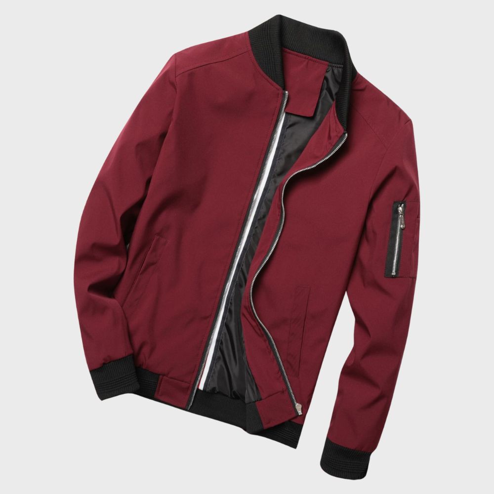 Kurtka Męska Bomber | Lekka Przejściowa | Nowoczesny Krój | Styl Casual i Smart