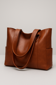 Torebka Damska Skórzana Shopper | Duża Torebka na Ramię Codzienna