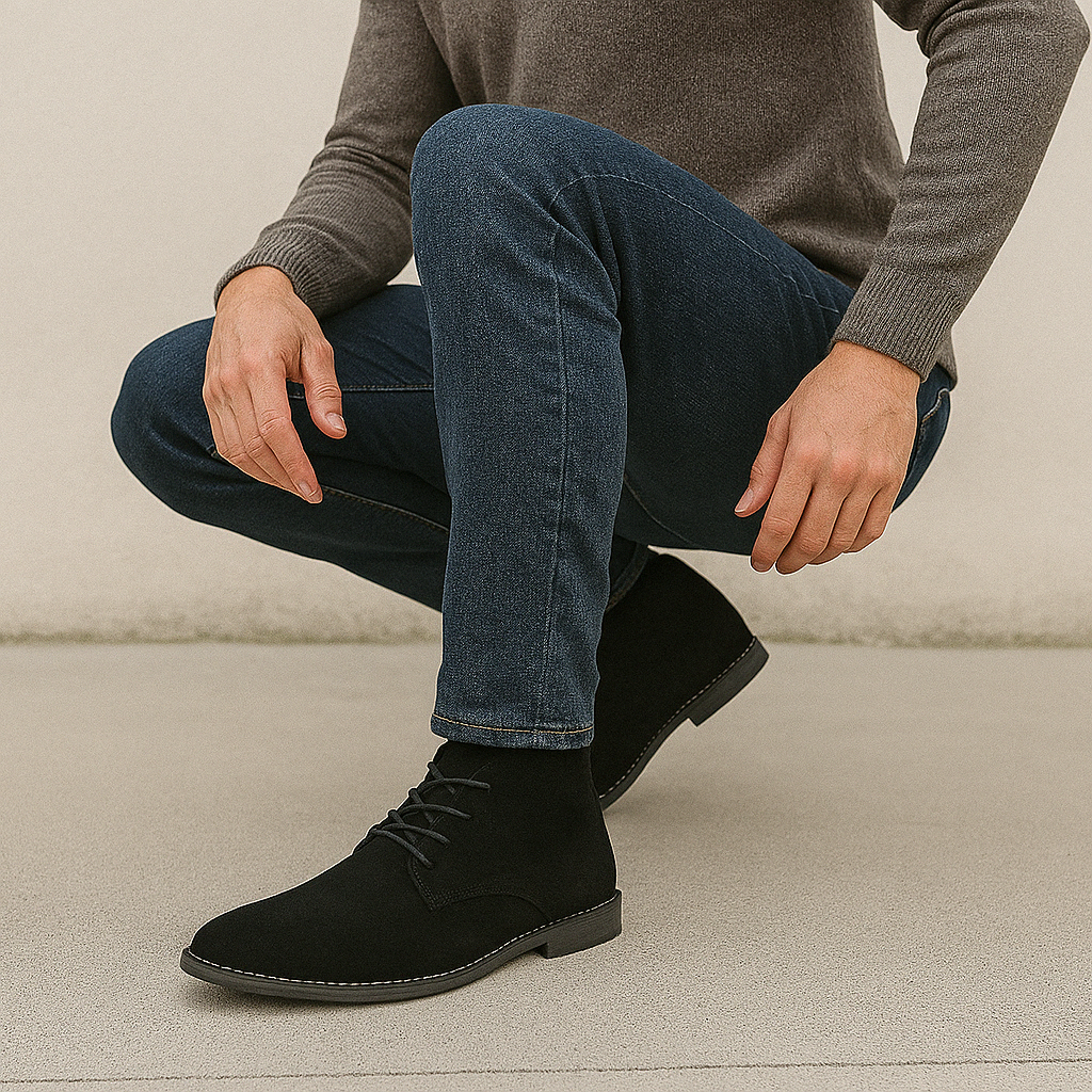 Buty Męskie w Klasycznym Stylu Codziennym | Eleganckie Półbuty Męskie