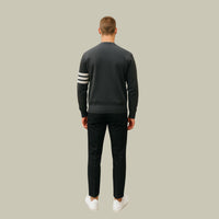 Męski Kardigan z Klasycznym Zapięciem na Guziki | Elegancki Sweter na Każdą Porę Roku