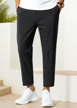 Męskie Spodnie Chinos Slim Fit | Elastyczny Pas | Nowoczesna Długość 7/8
