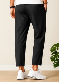 Męskie Spodnie Chinos Slim Fit | Elastyczny Pas | Nowoczesna Długość 7/8