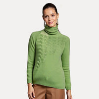 Golf Sweter z Żywego Koloru | Luźny Krój | Styl Zimowy