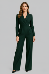Elegancki Kombinezon Damski w Stylu Marynarki | Kombinezon na Wesele