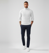 Męski Golf o Dopasowanym Kroju na Jesieni | Sweter Męski duży