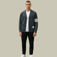 Męski Kardigan z Klasycznym Zapięciem na Guziki | Elegancki Sweter na Każdą Porę Roku