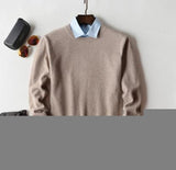 Sweter Męski w Klasycznym Stylu | Elegancki Ciepły Golf na Zimę