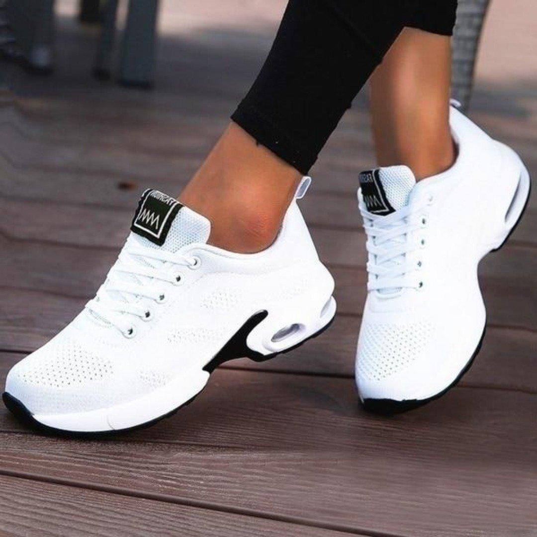 Sneakersy Damskie na Co Dzień | Wygodne Buty Ortopedyczne | Slip-On | Amortyzująca Podeszwa | Oddychające Obuwie