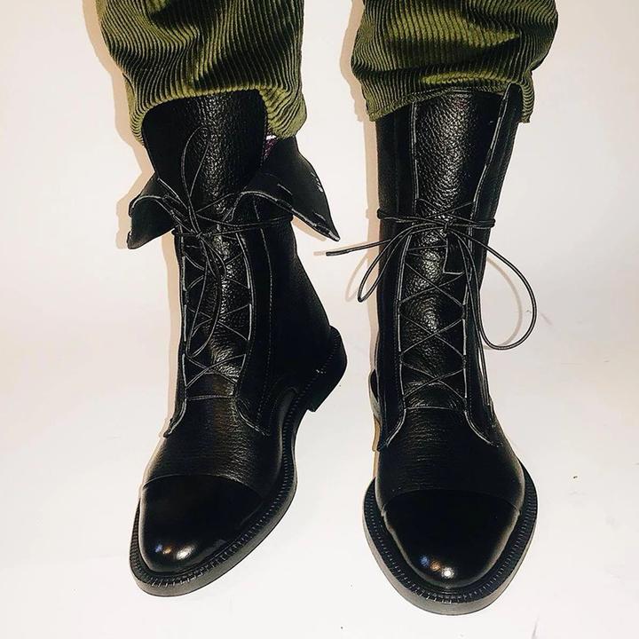 Botki Damskie Eleganckie na Obcasie | Klasyczne Czarne Buty Damskie