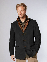 Kurtka Męska Skórzana Vintage | Klasyczny Styl | Komfortowy Krój | Na Jesień i Wiosnę | Elegancki Look