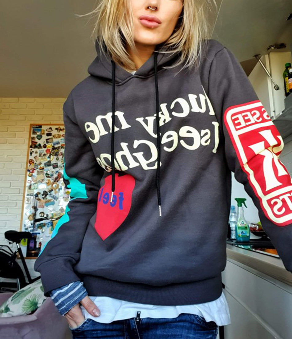 Bluza Unisex z Kapturem w Stylu Streetwear | Modna Bluza Kangurka