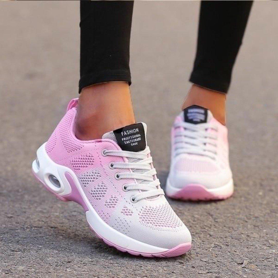 Sneakersy Damskie na Co Dzień | Wygodne Buty Ortopedyczne | Slip-On | Amortyzująca Podeszwa | Oddychające Obuwie