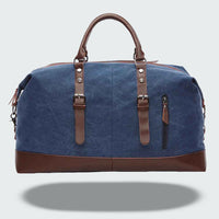 Torba Podróżna w Stylu Vintage z Woskowanego Płótna | Klasyczna Weekendowa Torba