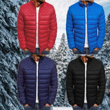 Pikowana Kurtka Puchowa Męska | Ciepła Kurtka Zimowa