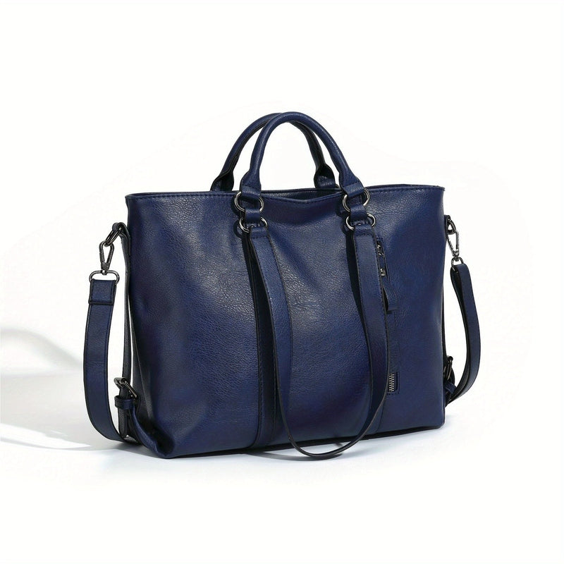 Torebka Damska Shopper w Klasycznym Stylu | Duża Torebka na Ramię