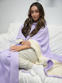 Unisex Ponczo z Kapturem w Stylu Oversize | Ciepła Bluza Przejściowa