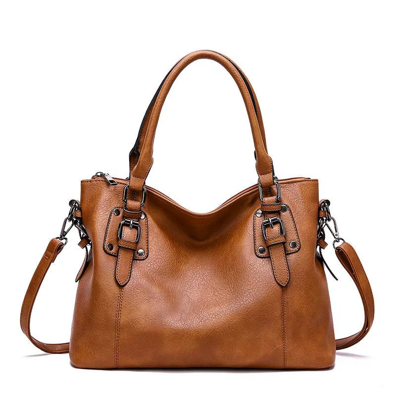 Torebka Damska Shopper w Klasycznym Stylu | Duża Elegancka Torba na Ramię