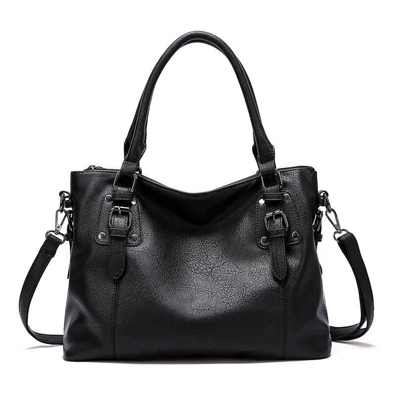 Torebka Damska Shopper w Klasycznym Stylu | Duża Elegancka Torba na Ramię