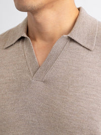 Sweter Męski z Dekoltem V o Eleganckiej Linii | Klasyczny Sweter Męski na Co Dzień