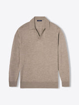 Sweter Męski z Dekoltem V o Eleganckiej Linii | Klasyczny Sweter Męski na Co Dzień