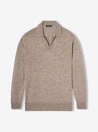 Sweter Męski z Dekoltem V o Eleganckiej Linii | Klasyczny Sweter Męski na Co Dzień