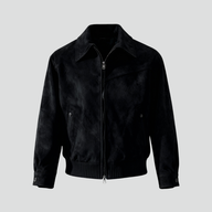 Męska Kurtka Vintage z Zamkiem | Klasyczna Kurtka Przejściowa na Co Dzień