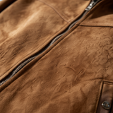 Męska Kurtka Vintage z Zamkiem | Klasyczna Kurtka Przejściowa na Co Dzień