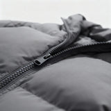 Kurtka Puchowa Męska Klasyczna z Kapturem | Męska Kurtka Zimowa na Chłodne Dni