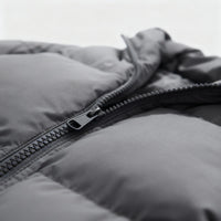 Kurtka Puchowa Męska Klasyczna z Kapturem | Męska Kurtka Zimowa na Chłodne Dni