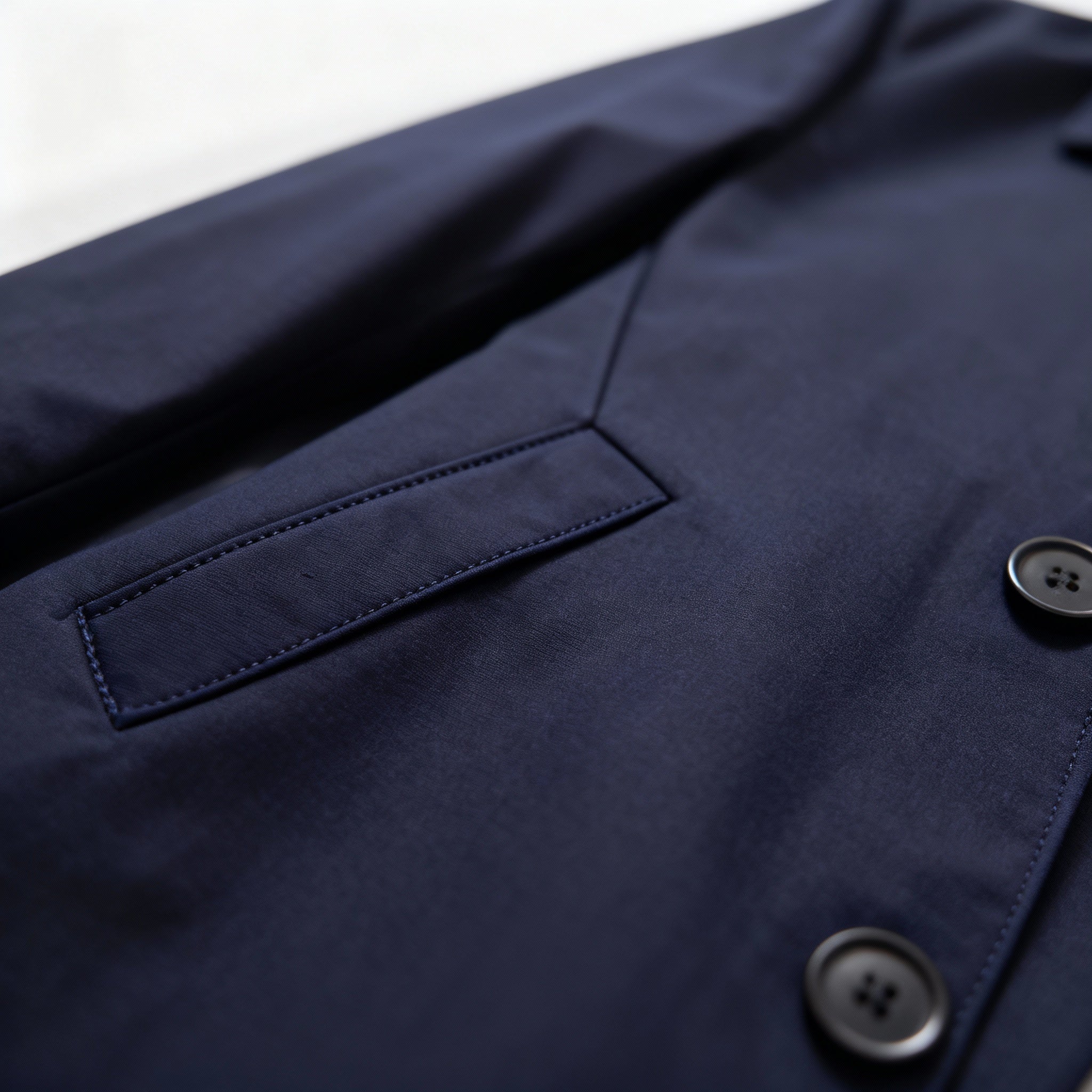 Męski Płaszcz w Nowoczesnym Stylu | Elegancka Męska Kurtka Przejściowa o Czystej Linii