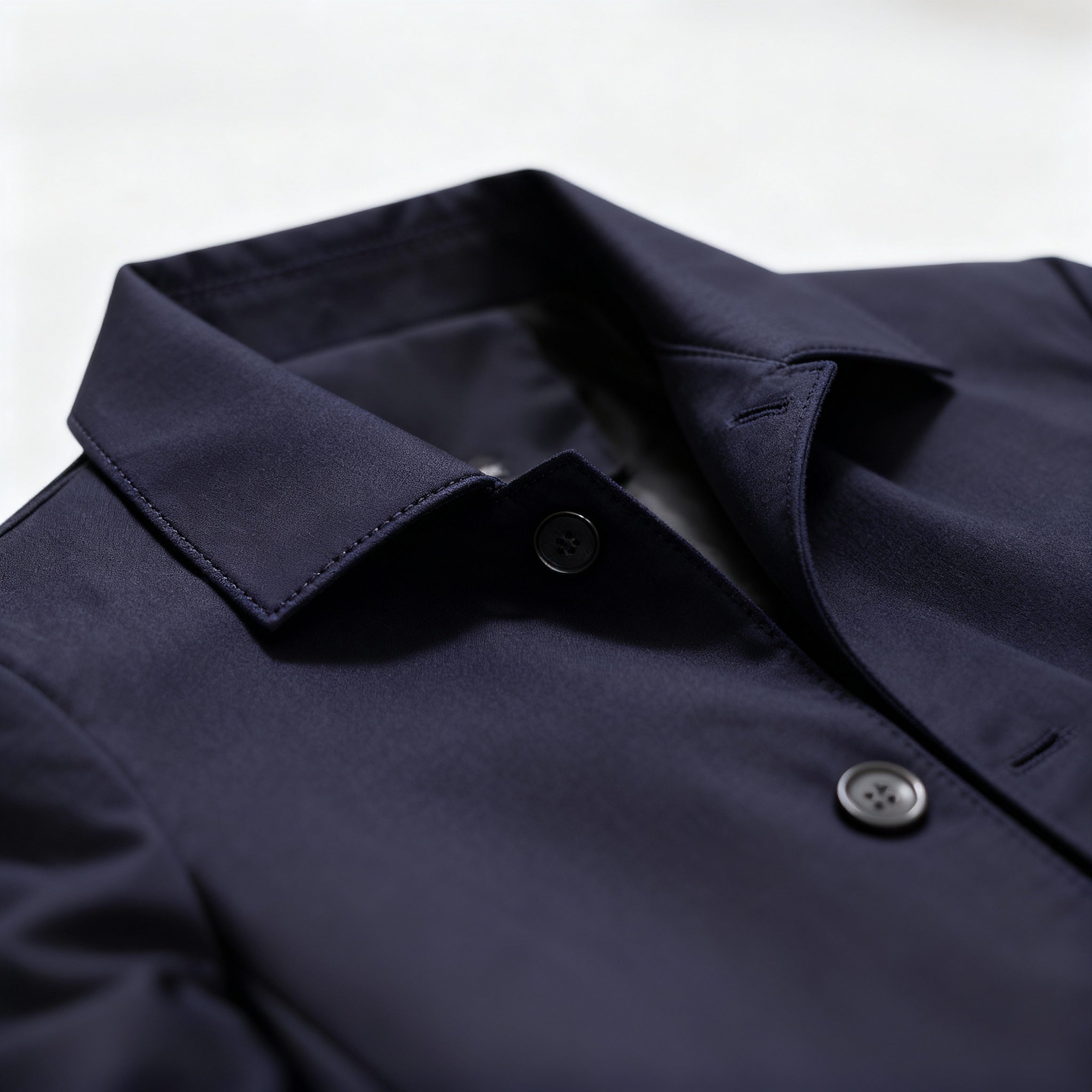 Męski Płaszcz w Nowoczesnym Stylu | Elegancka Męska Kurtka Przejściowa o Czystej Linii