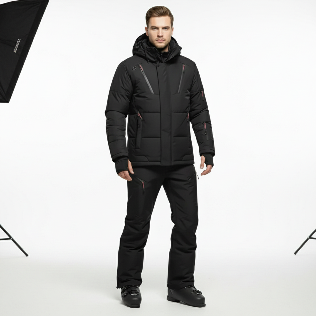 Unisex Kurtka Narciarska Wodoodporna Termiczna | Zimowa Kurtka Sportowa na Stok