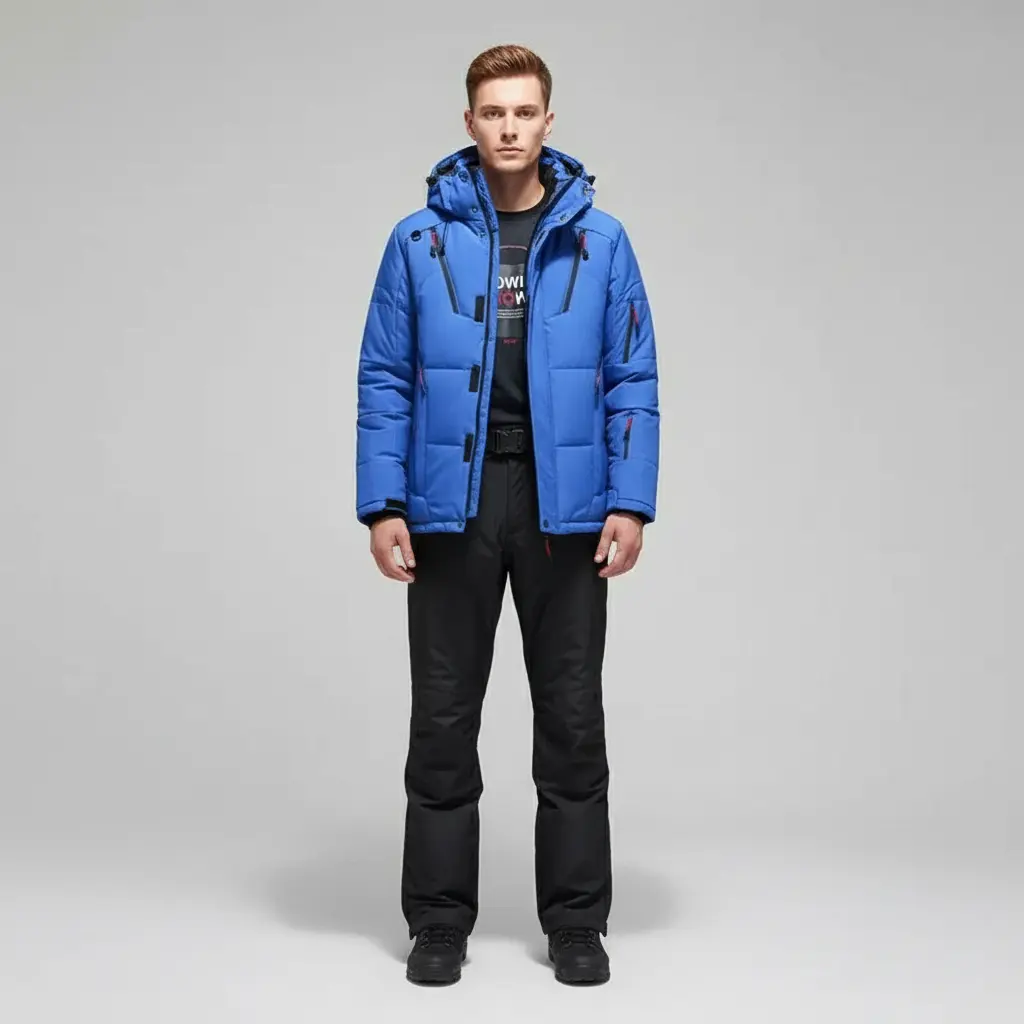 Unisex Kurtka Narciarska Wodoodporna Termiczna | Zimowa Kurtka Sportowa na Stok