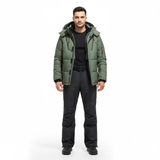 Unisex Kurtka Narciarska Wodoodporna Termiczna | Zimowa Kurtka Sportowa na Stok