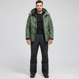 Unisex Kurtka Narciarska Wodoodporna Termiczna | Zimowa Kurtka Sportowa na Stok