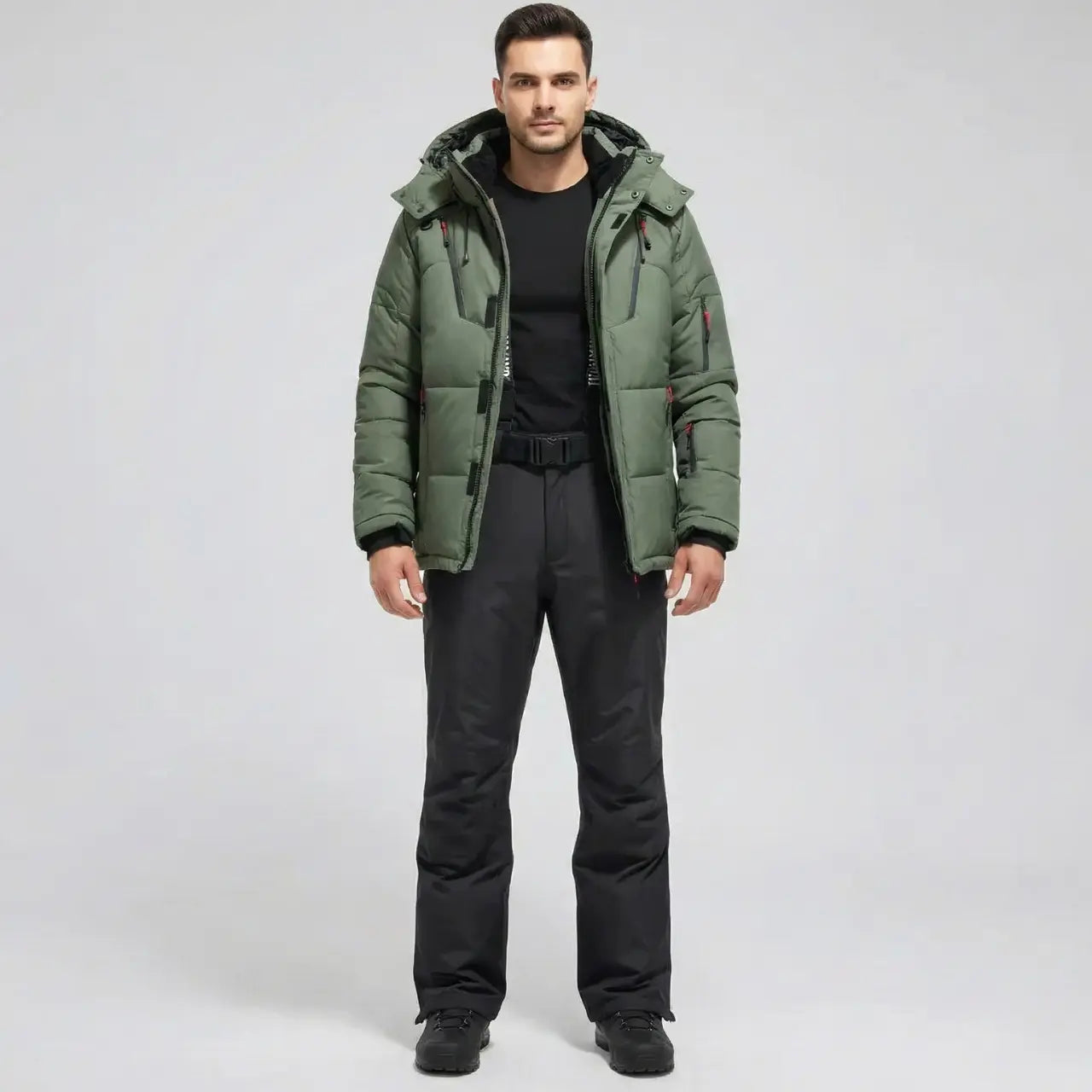 Unisex Kurtka Narciarska Wodoodporna Termiczna | Zimowa Kurtka Sportowa na Stok