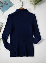 Damski Golf Sweter w Klasycznym Kroju na Jesień i Zimę | Elegancki Ciepły Sweter