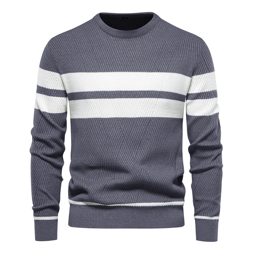 Men’s Knit Sweater in Classic Casual Style | Warm Jumper for Everyday Wear