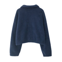 Kurtka Damska Fleece w Stylu Oversize Fluffy | Ciepła Kurtka Zimowa Casual