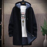 Płaszcz Męski w Stylu Overcoat | Casualowa Kurtka Zimowa dla Mężczyzn