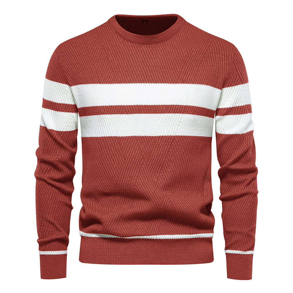 Men’s Knit Sweater in Classic Casual Style | Warm Jumper for Everyday Wear